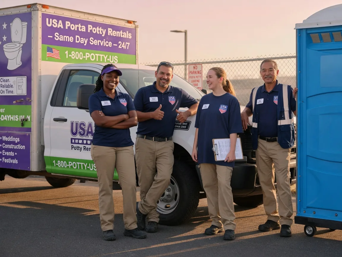 Porta Potty Rental company in Rockingham, NC
